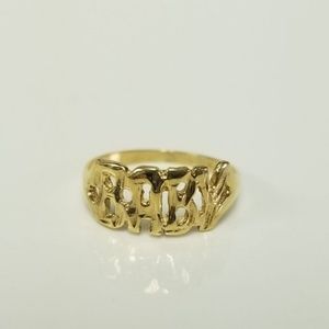 Solid 10k Yellow Gold "Baby" Ring